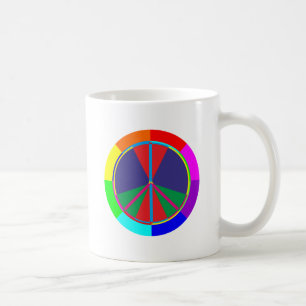 Caneca De Café Símbolo de paz symbol peace