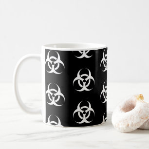 Caneca De Café Símbolo de perigo biológico