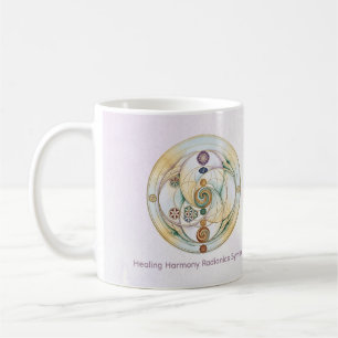 Caneca De Café Símbolo de Radionica Harmonia Curativa