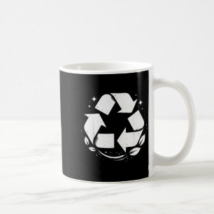 Caneca De Café Símbolo de Reciclagem Dia da Terra Meninos Meninas