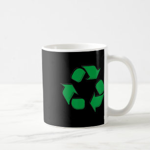 Caneca De Café Símbolo de Reciclar do logotipo do reciclagem Dia