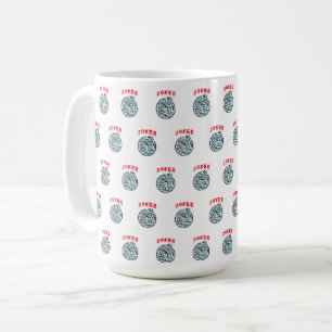 Caneca De Café símbolo do jogo MahJong tile Joker