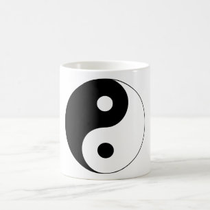 Caneca De Café Símbolo Espiritual Yin Yang