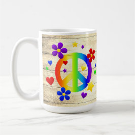 Caneca De Café Símbolo Festivo da Paz