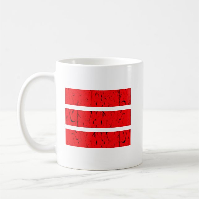 Caneca De Café Símbolo Legal de 3 Linhas | Uniformidade & Harmoni (Esquerda)