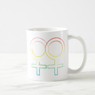 Caneca De Café símbolo lésbica