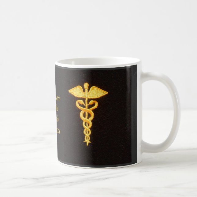 Caneca De Café Símbolo médico (Direita)