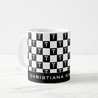 Símbolo médico branco e preto personalizado Caduce