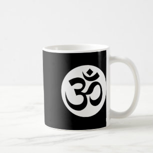 Caneca De Café Símbolo Om Ohm Aum Espiritual Yoga _3
