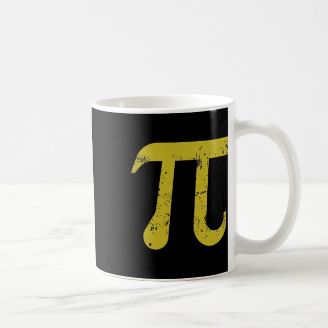 Caneca De Café Símbolo Pi Day 2025 Pi (Direita)