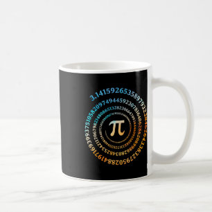 Caneca De Café Símbolo Pi-Day Retroativo Número Pi 3.14 Pi Dia M