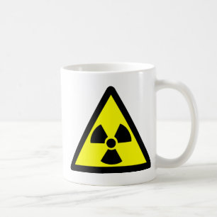 Caneca De Café Símbolo Radioativo