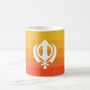 Caneca De Café Símbolo Sikh Khanda Cha Mug