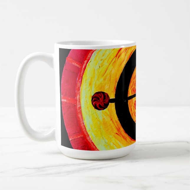 Caneca De Café Símbolo solar Celta (Esquerda)