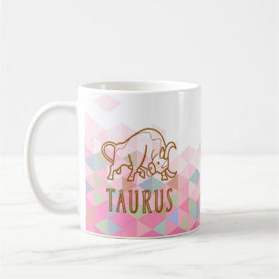 Caneca De Café Símbolo Taurus Zodíaco