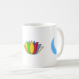Caneca De Café símbolos da ioga da Auto-realização
