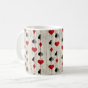 Caneca De Café Símbolos de Cartas de Poker