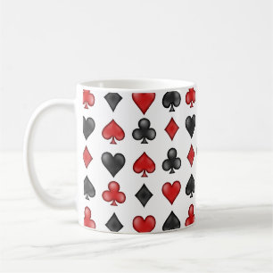 Caneca De Café Símbolos de Placas Brancas - Mug de Café Branco