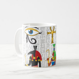 Caneca De Café Símbolos Egípcios Mug