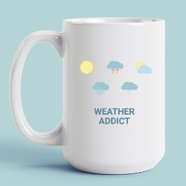 Caneca De Café Símbolos meteorológicos