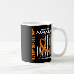 Caneca De Café Simpatia Oferece Perda de Nana Orange Leukemia Awa