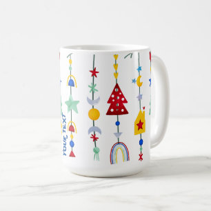 Caneca De Café Simple Minimalista Scandi
