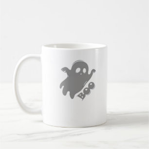 Caneca De Café Simples de Estética do Pequeno Boo