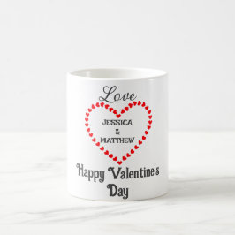Caneca De Café simples e elegante namorados, doce para casal