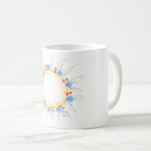 Caneca De Café simples e mínimo adicione seu nome Bridesmaid casa