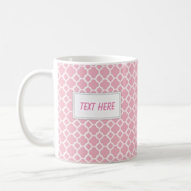 Caneca De Café simples, elegante, moderno, moderno, chic, (Esquerda)