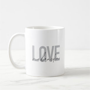 Caneca De Café Simples, legal, moderna design de Amor de Nebraska