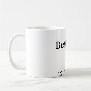 Caneca De Café SIMPLES MINIMAL adicione seu nome padrinho de casa