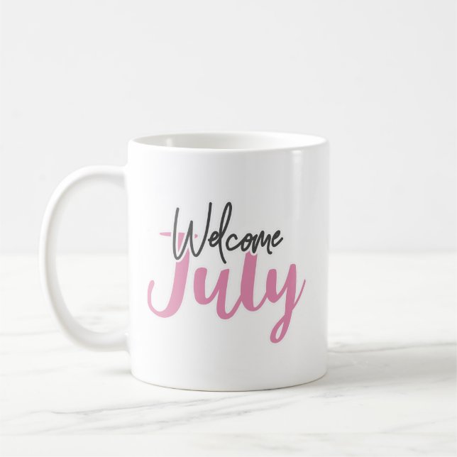 Caneca De Café Simples Positividade Branca Moderna Elegante Negra (Esquerda)