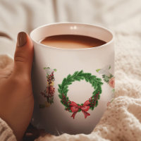 Simples texto floral de rico de alegria de Natal