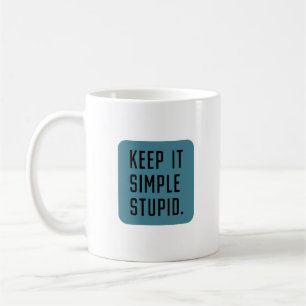 Caneca De Café Simplesmente estúpido