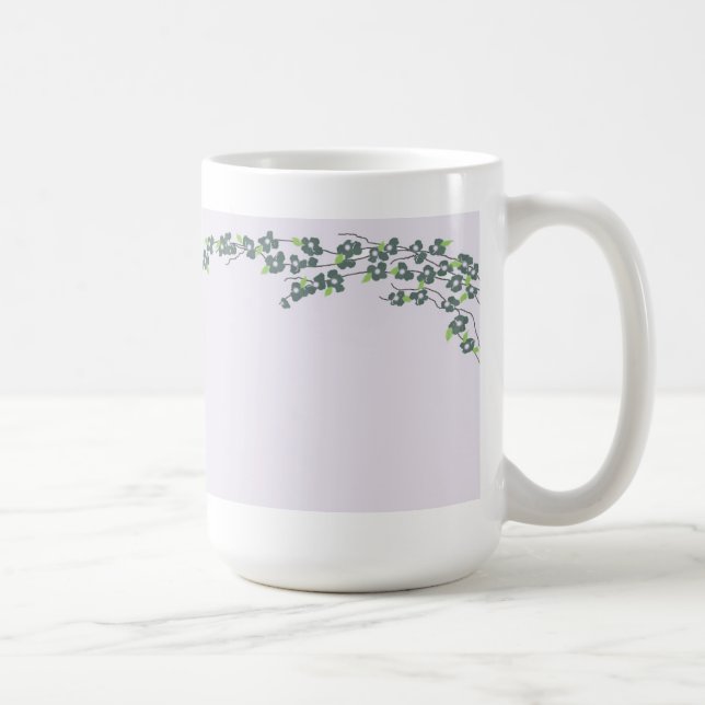 Caneca De Café Simplesmente Floresce (Direita)