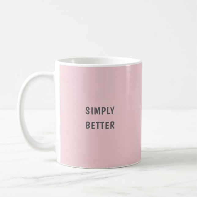 Caneca De Café Simplesmente Melhor (Esquerda)