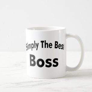 Caneca De Café Simplesmente o melhor chefe