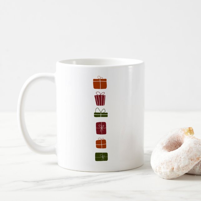 Caneca De Café Simulação de apresentação doce (Com Donut)
