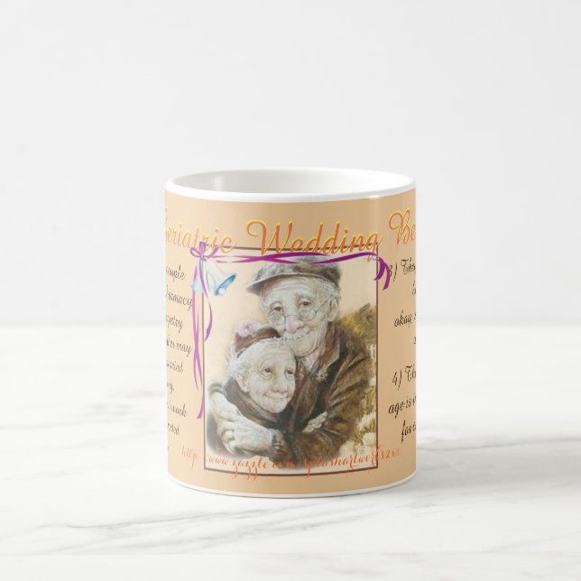 Caneca De Café "Sinais de Casamento Geriátrico" (Centro)