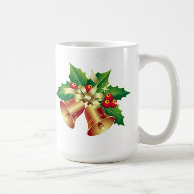Caneca De Café Sinais de Natal para Mug-Holly (Direita)
