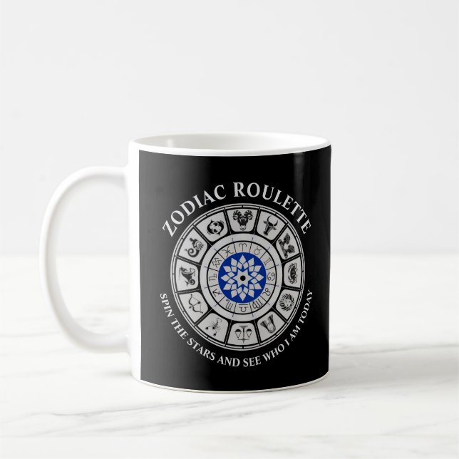Caneca De Café Sinais Zodiosos Engraçados (Esquerda)
