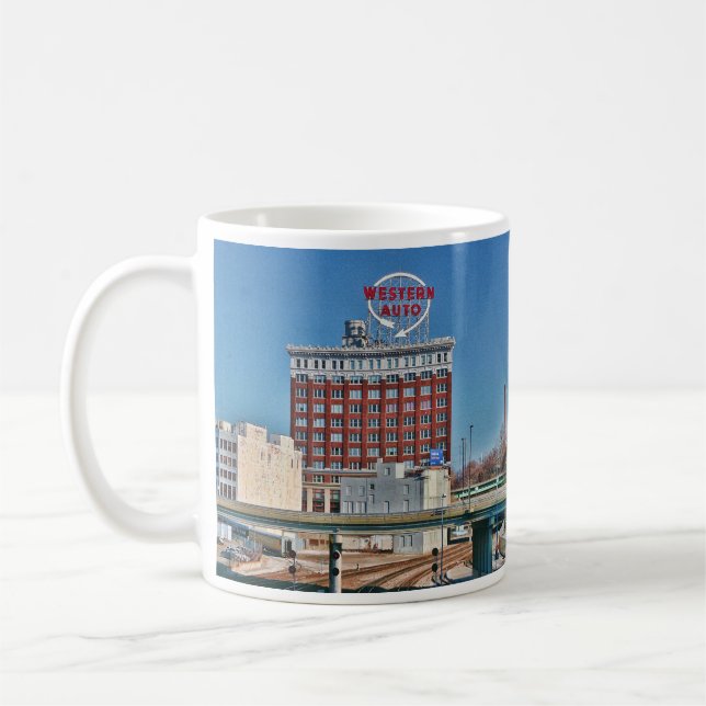 Caneca De Café Sinal Automático Ocidental de Kansas City (Esquerda)