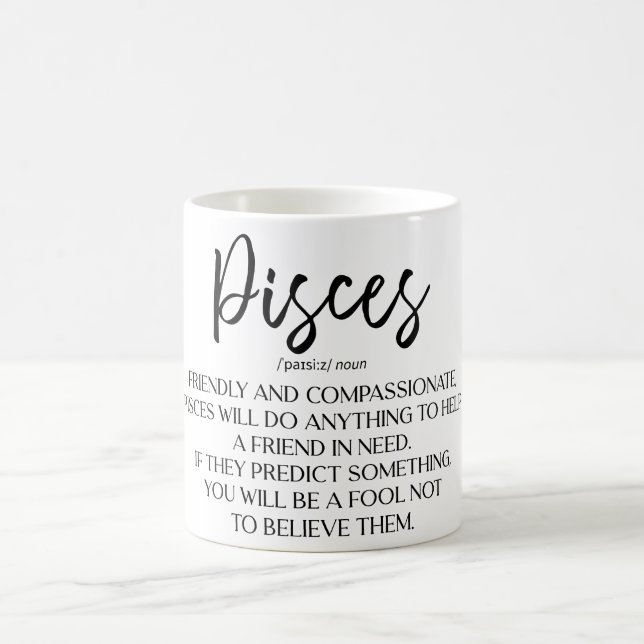 Caneca De Café Sinal Celestial Zodiac Mug/Peixes (Centro)