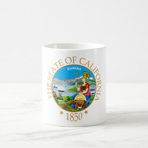 Caneca De Café Sinal da Califórnia