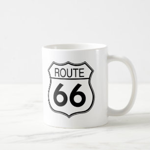Caneca De Café Sinal da rota 66