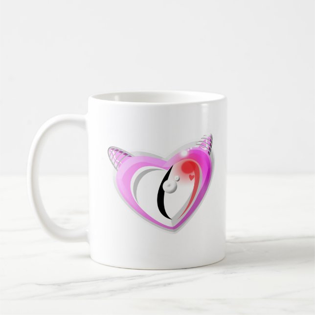 CANECA DE CAFÉ SINAL DE AMOR (Esquerda)