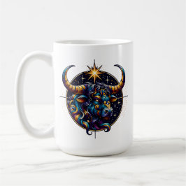 Caneca De Café Sinal de Horoscópio Taurus Zodiac Astrologia