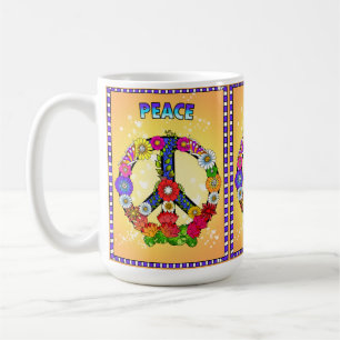 Caneca De Café Sinal de Paz