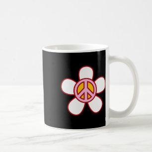 Caneca De Café Sinal de Paz Amor 60 anos 70 Groovy Hippie Costume